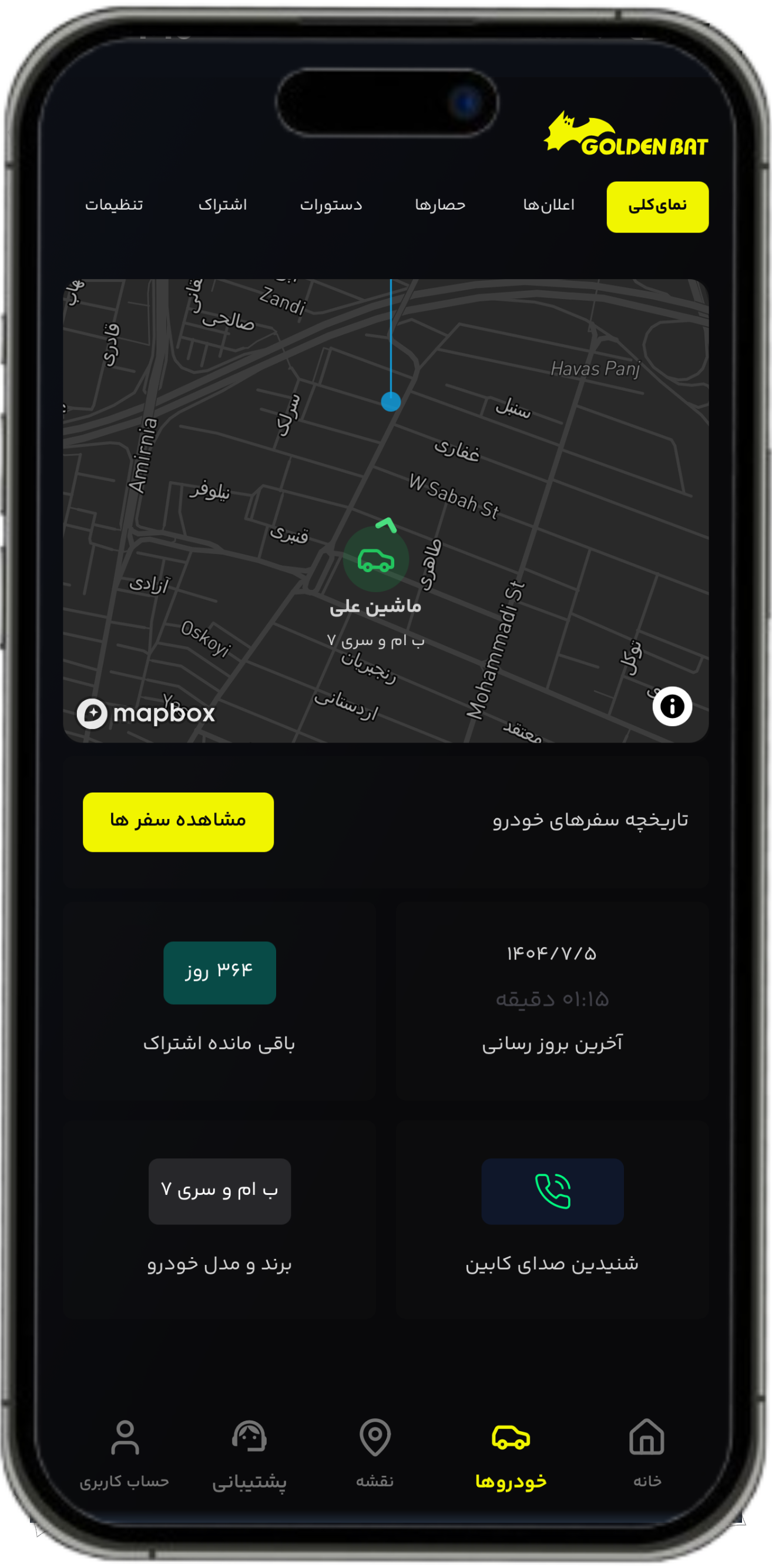 نمای کلی نقشه